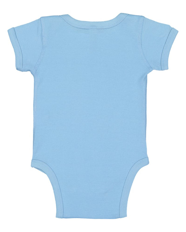 Rabbit Skins 4400 - Infant 5 oz. Baby Rib Lap Shoulder Bodysuit