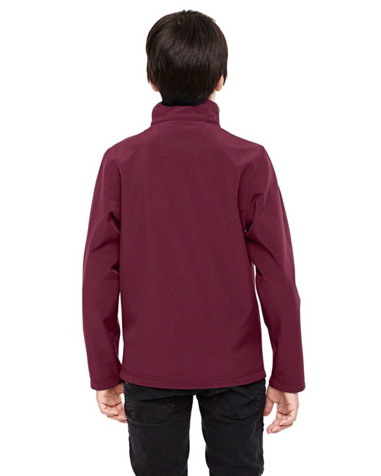 Team 365 TT80Y - Veste Soft Shell Leader pour les jeunes