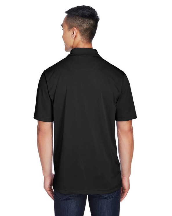 Harriton M345 - Men's Advantage IL Snap Placket Performance Polo