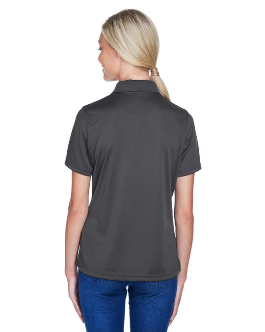 Harriton M345W - Polo de Performance à Patte à Pression IL Advantage pour Dames