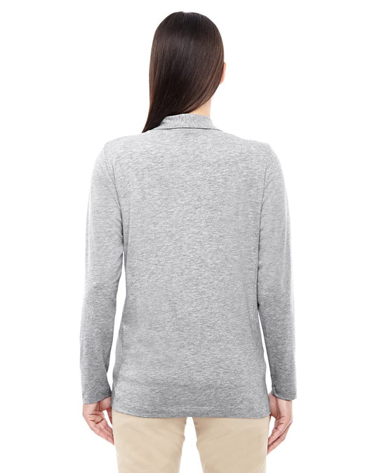 Devon & Jones DP462W - Cárdigan con cuello chal Perfect Fit para damas