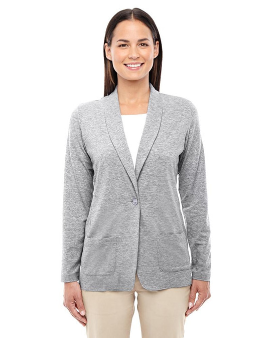 Devon & Jones DP462W - Cárdigan con cuello chal Perfect Fit para damas