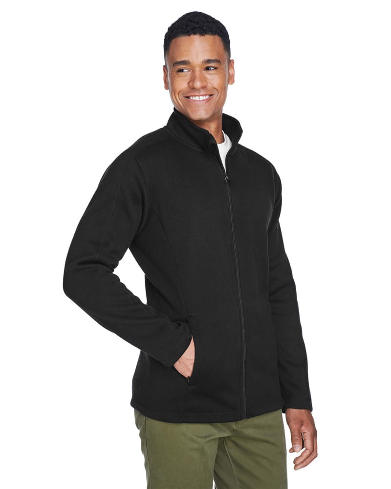 Devon & Jones DG793 - Men's Bristol Full-Zip Sweater Fleece Jacket