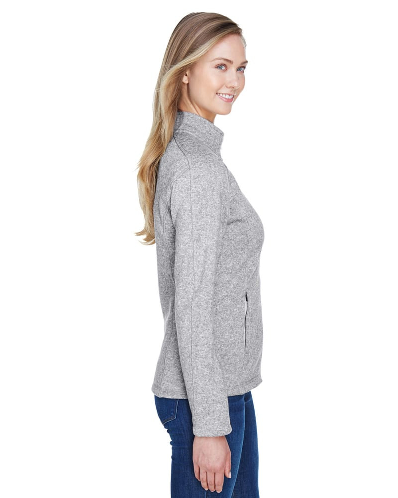 Devon & Jones DG793W - Chaqueta de forro polar con cremallera completa para damas Bristol