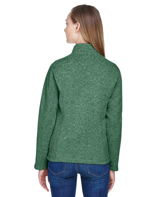 Devon & Jones DG793W - Chaqueta de forro polar con cremallera completa para damas Bristol