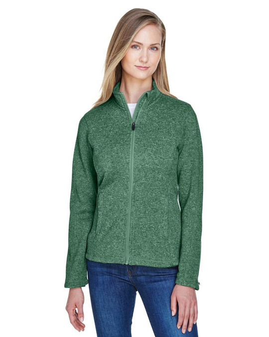 Devon & Jones DG793W - Chaqueta de forro polar con cremallera completa para damas Bristol