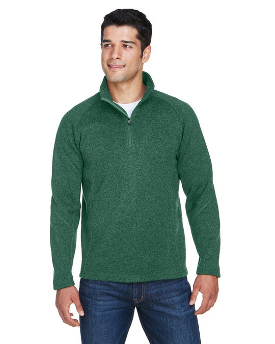 Devon & Jones DG792 - Suéter Bristol Fleece Half-Zip