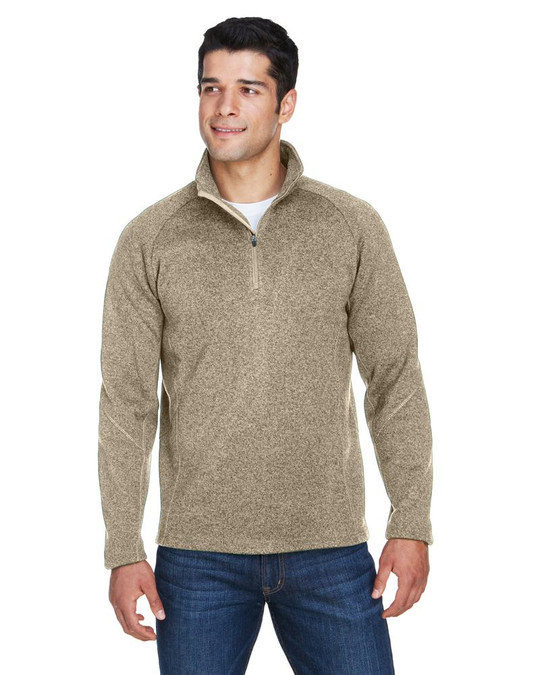 Devon & Jones DG792 - Suéter Bristol Fleece Half-Zip