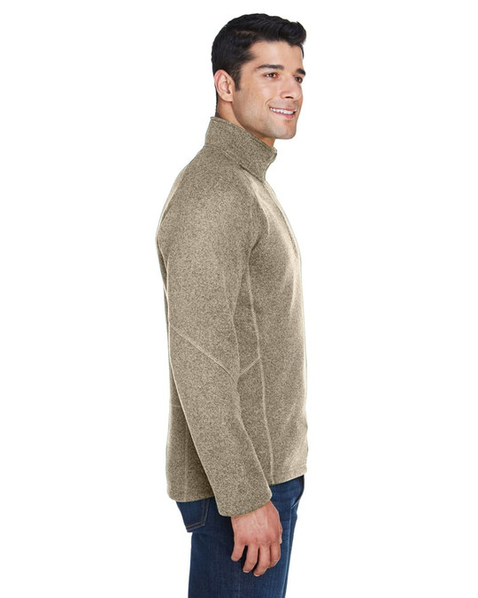 Devon & Jones DG792 - Suéter Bristol Fleece Half-Zip
