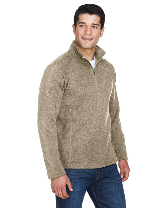 Devon & Jones DG792 - Suéter Bristol Fleece Half-Zip