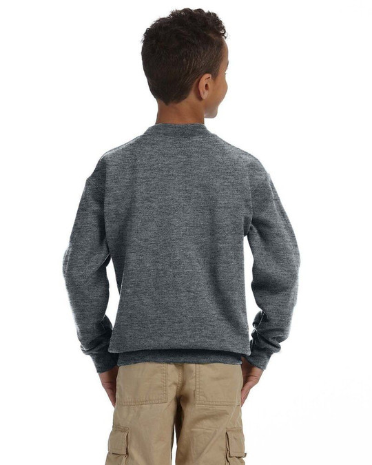 Gildan G180B - Heavy Blend Youth 8 oz., 50/50 Fleece Crew