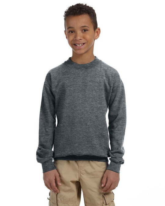 Gildan G180B - Heavy Blend Youth 8 oz., 50/50 Fleece Crew