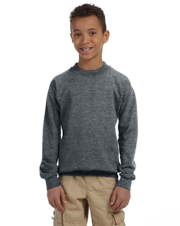 Gildan G180B - Heavy Blend Youth 8 oz., 50/50 Fleece Crew