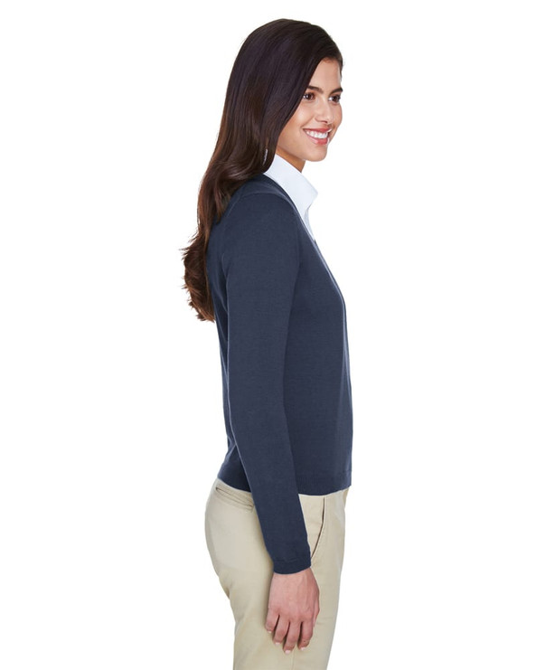 Devon & Jones D475W - Ladies V-Neck Sweater