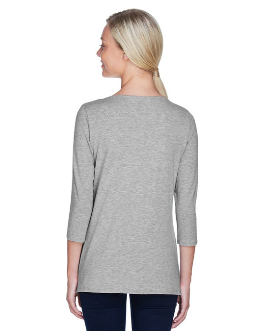 Devon & Jones DP192W - Perfect Fit Top de Punto de Ballet para Dama de Largo de Pulsera