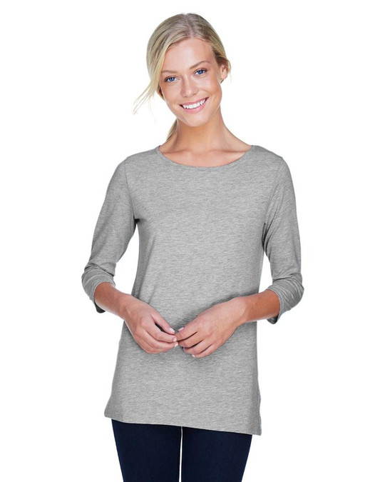 Devon & Jones DP192W - Perfect Fit Top de Punto de Ballet para Dama de Largo de Pulsera
