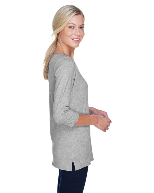 Devon & Jones DP192W - Perfect Fit Top de Punto de Ballet para Dama de Largo de Pulsera