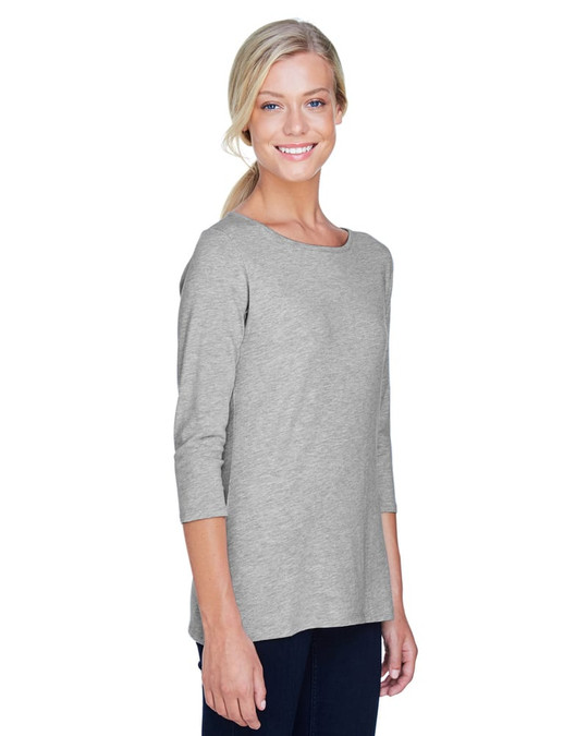 Devon & Jones DP192W - Perfect Fit Top de Punto de Ballet para Dama de Largo de Pulsera