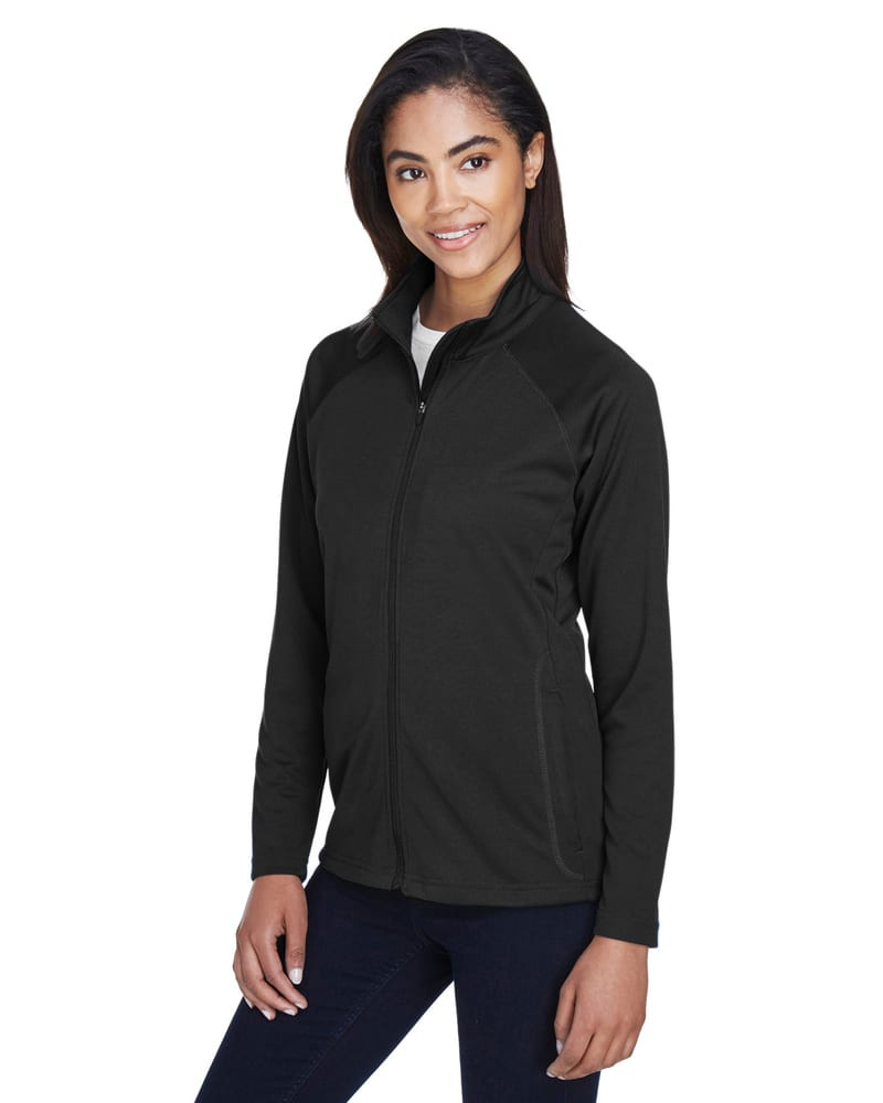 Devon & Jones DG420W - Chaqueta completa con cremallera para damas Stretch Tech-Shell® Compass
