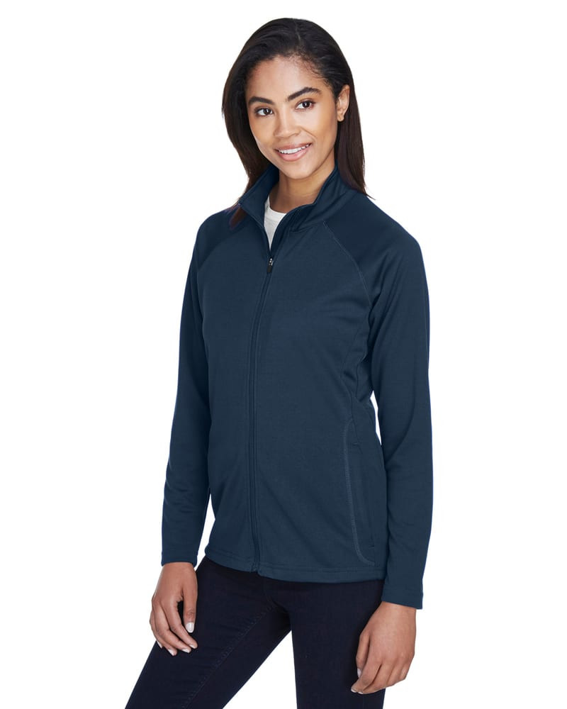 Devon & Jones DG420W - Chaqueta completa con cremallera para damas Stretch Tech-Shell® Compass