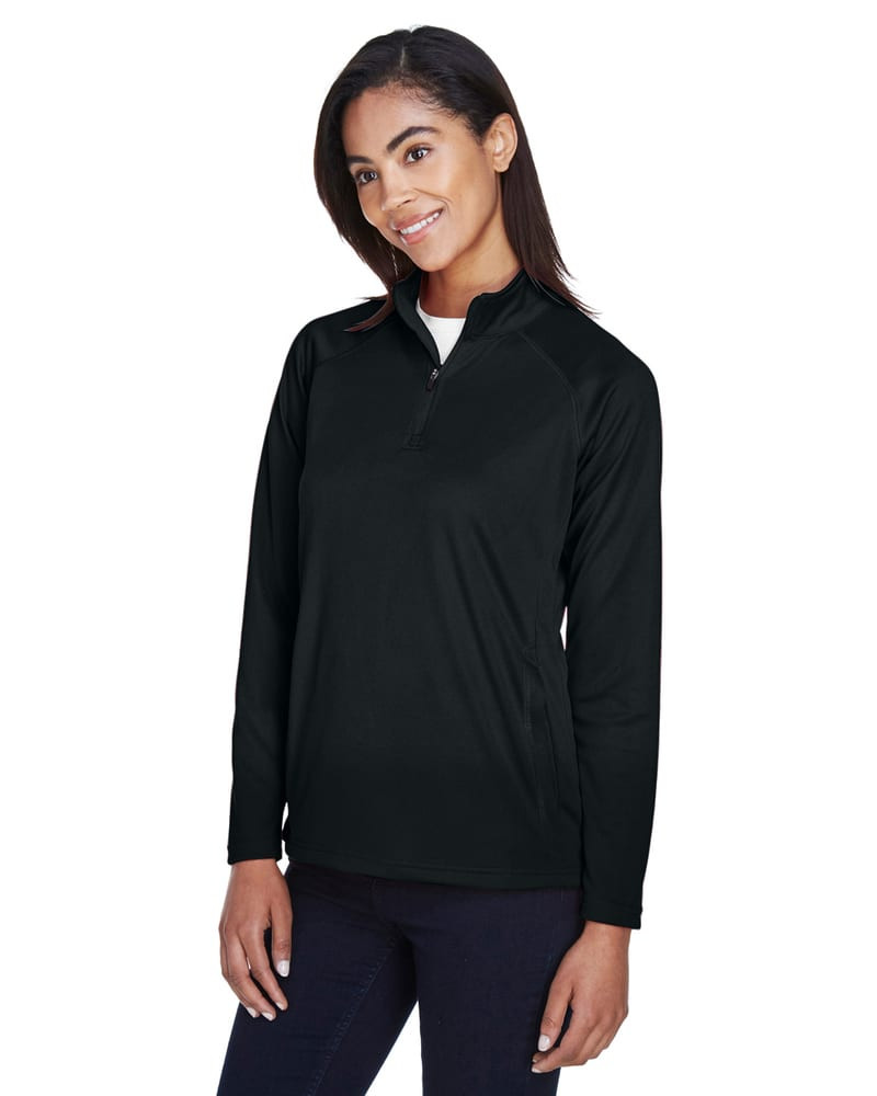 Devon & Jones DG440W - Damas Stretch Tech-Shell® Compass Quarter-Zip