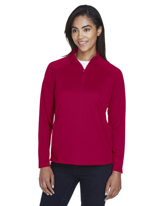 Devon & Jones DG440W - Damas Stretch Tech-Shell® Compass Quarter-Zip
