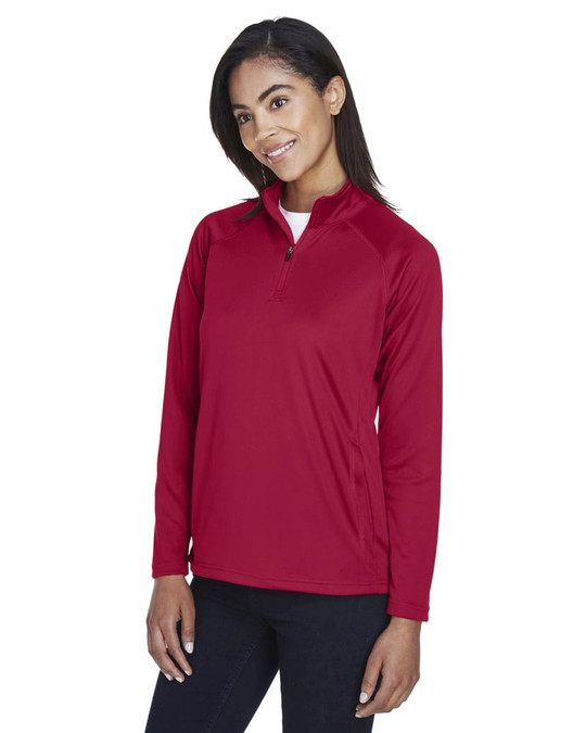 Devon & Jones DG440W - Damas Stretch Tech-Shell® Compass Quarter-Zip