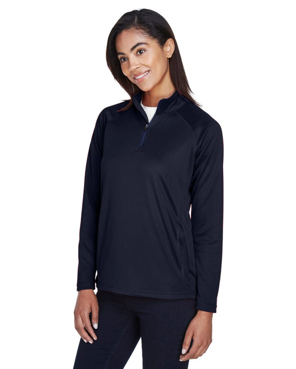 Devon & Jones DG440W - Ladies Stretch Tech-Shell® Compass Quarter-Zip