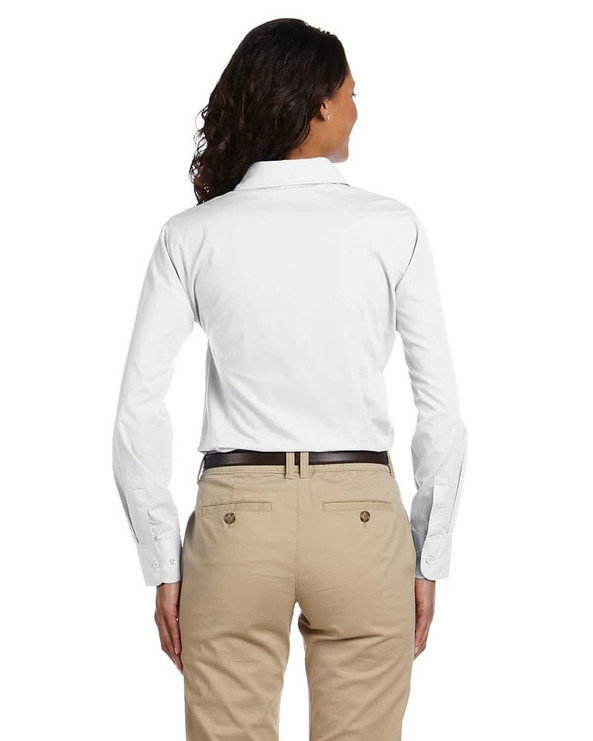 Harriton M510W - Ladies 3.1 oz. Essential Poplin