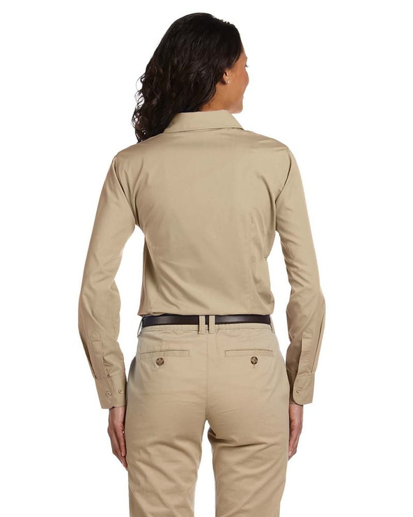Harriton M510W - Ladies 3.1 oz. Essential Poplin