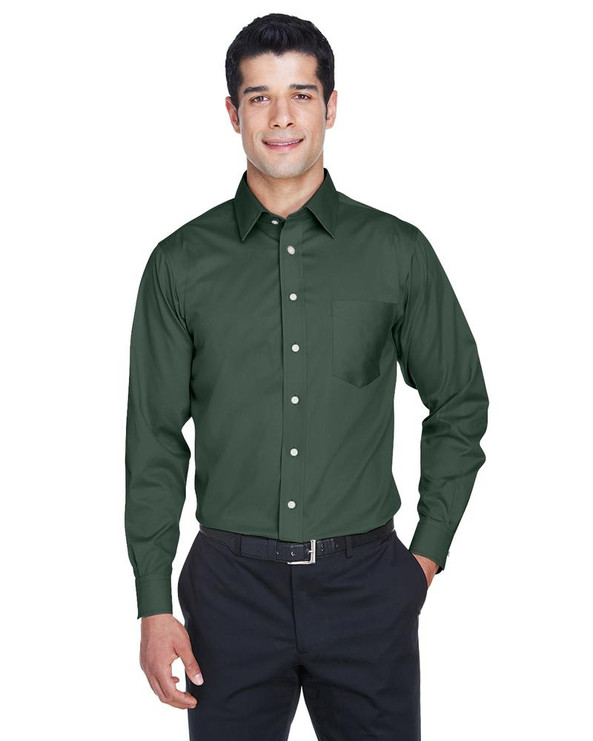Devon & Jones DG530 - Men's Crown Collection Solid Stretch Twill