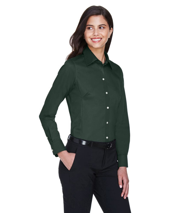 Devon & Jones DG530W - Ladies Crown Collection Solid Stretch Twill