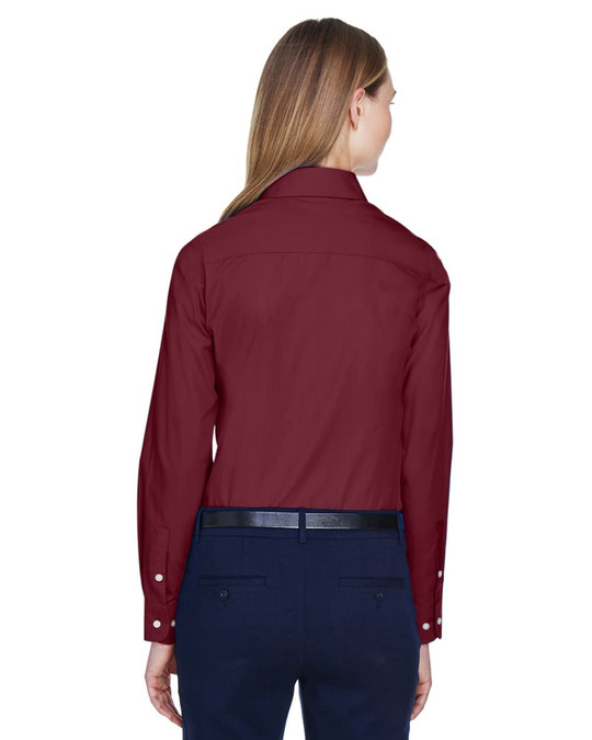 Devon & Jones D620W - Collection Couronne pour Dames en Broadcloth Uni