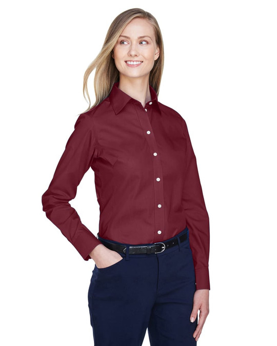 Devon & Jones D620W - Collection Couronne pour Dames en Broadcloth Uni