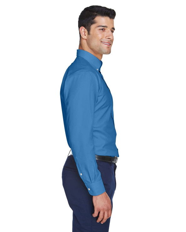Devon & Jones D630 - Men's Crown Collection Solid Oxford