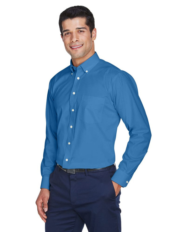 Devon & Jones D630 - Men's Crown Collection Solid Oxford