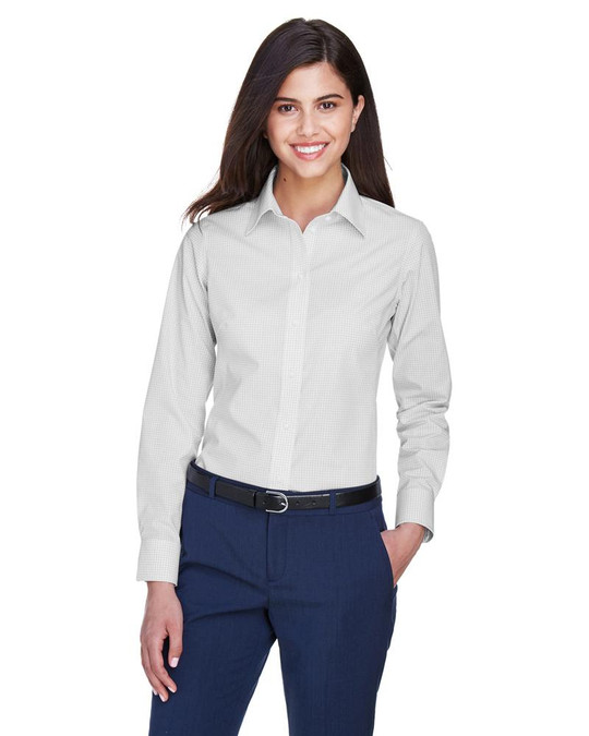 Devon & Jones D640W - Collection Couronne pour Dames Gingham Check