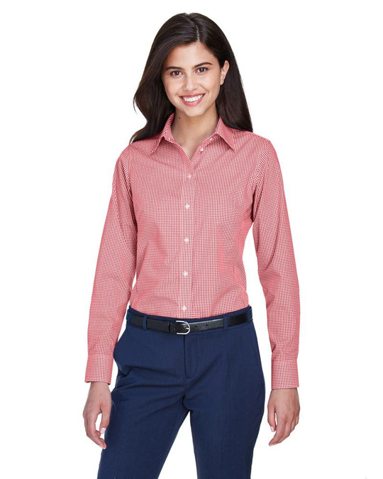 Devon & Jones D640W - Collection Couronne pour Dames Gingham Check