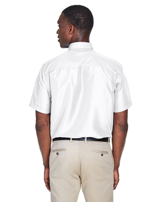 Harriton M580 - Camisa de Desempeño para Personal de Manga Corta Key West
