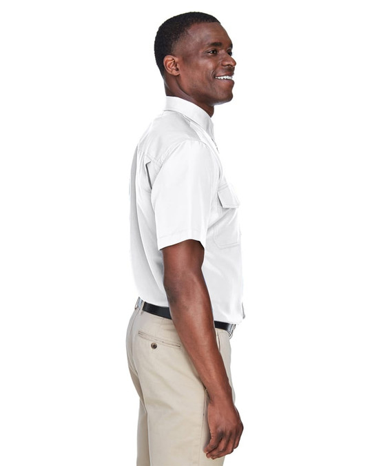 Harriton M580 - Camisa de Desempeño para Personal de Manga Corta Key West