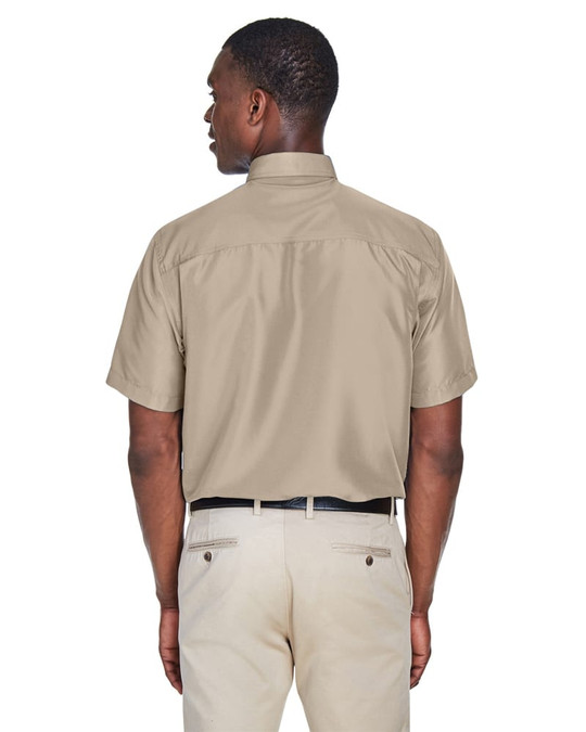 Harriton M580 - Camisa de Desempeño para Personal de Manga Corta Key West