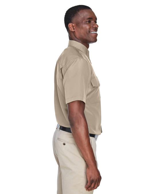 Harriton M580 - Camisa de Desempeño para Personal de Manga Corta Key West