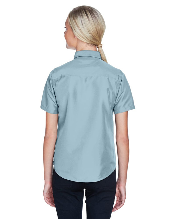 Harriton M580W - Ladies Key West Short-Sleeve Performance Staff Shirt