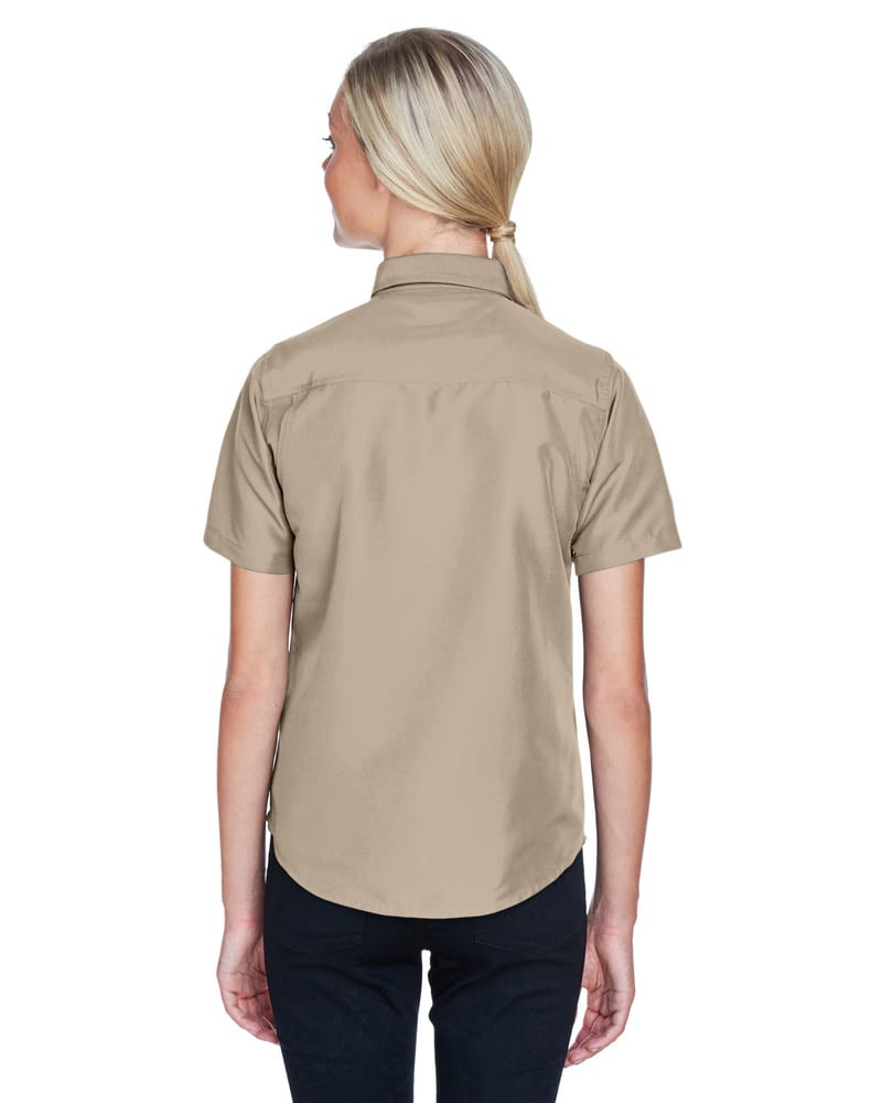 Harriton M580W - Ladies Key West Short-Sleeve Performance Staff Shirt