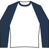 Skinnifit SF271 - Pitkähihainen baseball t-paita