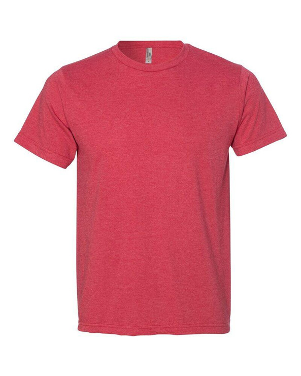 Bayside 5010 - Camiseta unisex USA Made Ringspun 50/50 Heather