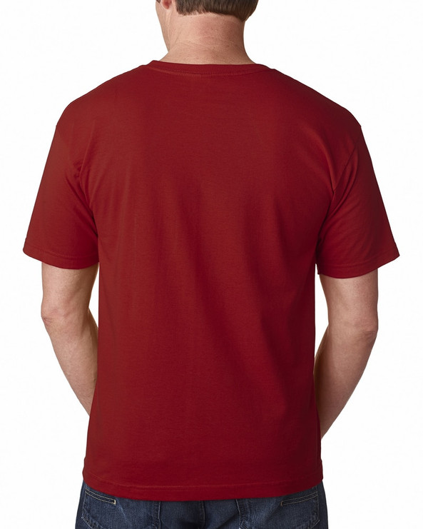 Bayside 5040 - Camiseta de manga corta 100% algodón USA-Made