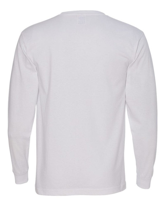 Bayside 5060 - USA-Made 100% Cotton Long Sleeve T-Shirt