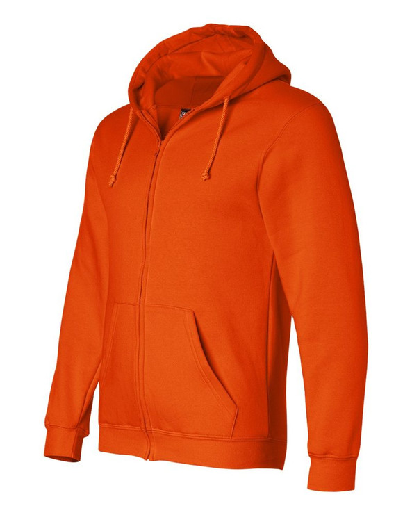 Bayside 900 - Sudadera con capucha y cremallera completa USA-Made