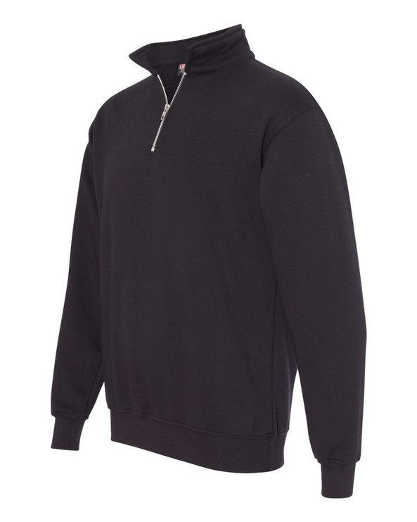 Bayside 920 - USA-Made Quarter-Zip Pullover Sweatshirt